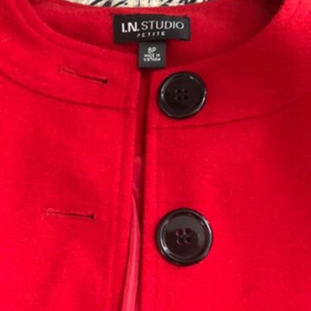 Red Overcoat - Picture 2 of 2